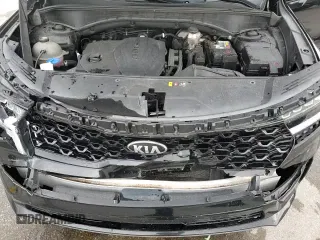 2021 Kia Sorento S with VIN 5XYRL4LC4MG009814, listed as a Copart auction lot 70547155 with 122,442 mi miles and Salvage title. Bid and sale history available at DreamBid. Image 16.