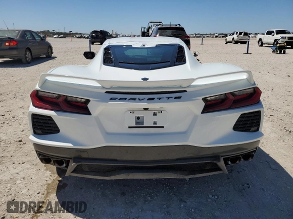 2024 Chevrolet Corvette 1LT with VIN 1G1YA2D42R5120593, listed as a Copart auction lot 49832065 with 4,202 mi miles and Clean title. Bid and sale history available at DreamBid. Image 6.