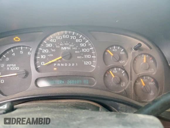 2006 GMC Sierra 1500 SLE1 z VIN 2GTEC13T561146383, wystawiony jako Copart lot #59738675 z przebiegiem 268 109 mil mil oraz Czysty tytuł • Clean title. Historia ofert i sprzedaży dostępna na DreamBid. Obrazek 9.