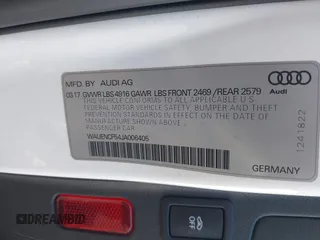 2018 Audi A5 Sportback Premium Plus с VIN WAUENCF54JA006405, выставлен на аукционе IAAI как лот 41825449 с пробегом 98 222 миль миль и . История ставок и продаж доступна на DreamBid. Изображение 9.