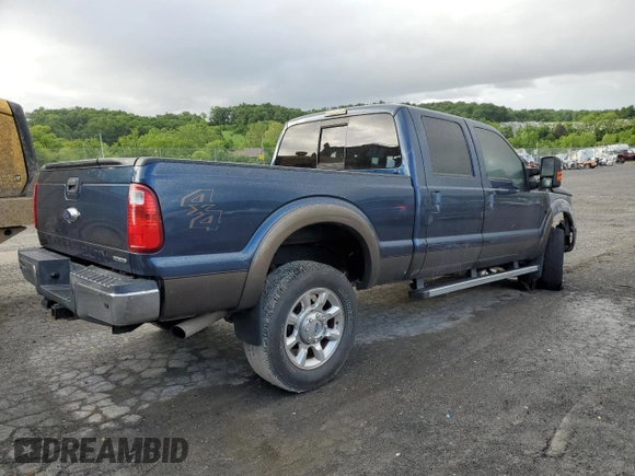 2016 Ford F-250 Lariat with VIN 1FT7W2B6XGEA10011, listed as a Copart auction lot 58226205 with Not provided miles and Salvage title. Bid and sale history available at DreamBid. Image 3.