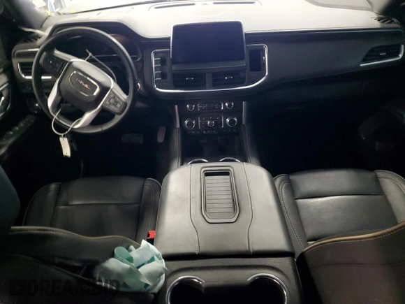 2023 GMC Yukon XL SLT with VIN 1GKS2GKD1PR259778, listed as a Copart auction lot 49432325 with 26,049 mi miles and Salvage Title. Bid and sale history available at DreamBid. Image 8.