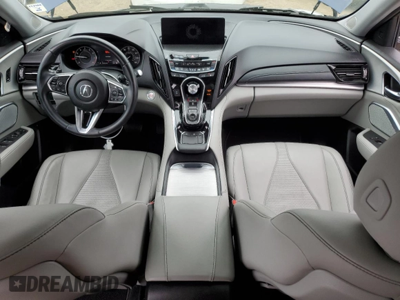 2021 Acura RDX Technology with VIN 5J8TC2H55ML020895, listed as a Copart auction lot 54103945 with 46,900 mi miles and Salvage title. Bid and sale history available at DreamBid. Image 8.