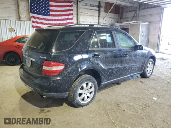 2007 Mercedes-Benz M 350 with VIN 4JGBB86E77A214200, listed as a Copart auction lot 46225975 with 182,352 mi miles and Clean Title. Bid and sale history available at DreamBid. Image 3.