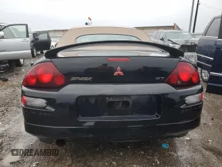 2001 Mitsubishi Eclipse GT with VIN 4A3AE85H01E048182, listed as a Copart auction lot 38087884 with 113,205 mi miles and Clean Title. Bid and sale history available at carsss.com. Image 6.