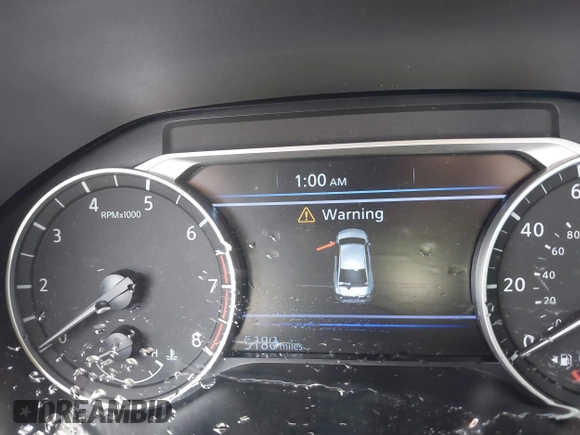 2024 Nissan Altima SV with VIN 1N4BL4DV0RN350117, listed as a IAAI auction lot 42582517 with 5,180 mi miles and . Bid and sale history available at DreamBid. Image 7.