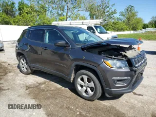 2018 Jeep Compass Latitude z VIN 3C4NJDBB3JT142940, wystawiony jako Copart lot #56306475 z przebiegiem 75 387 mil mil oraz Szkoda całkowita • Salvage title. Historia ofert i sprzedaży dostępna na DreamBid. Obrazek 4.