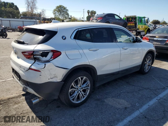 2019 BMW X2 sDrive28i with VIN WBXYJ3C57KEP77485, listed as a Copart auction lot 46345725 with 80,811 mi miles and Salvage Title. Bid and sale history available at carsss.com. Image 3.
