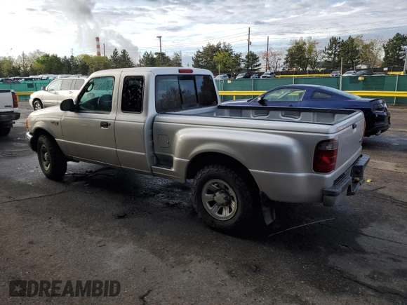 2003 Ford Ranger XL with VIN 1FTYR14U43PB50930, listed as a Copart auction lot 55161185 with 213,771 mi miles and Salvage title. Bid and sale history available at DreamBid. Image 2.