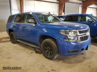 2018 Chevrolet Tahoe Commercial with VIN 1GNSKDEC5JR311618, listed as a Copart auction lot 44214555 with 125,973 mi miles and Clean Title. Bid and sale history available at carsss.com. Image 4.