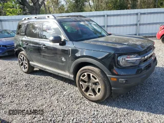2024 Ford Bronco Sport Outer Banks with VIN 3FMCR9C66RRE68296, listed as a Copart auction lot 51189815 with 13,897 mi miles and Non repairable. Bid and sale history available at DreamBid. Image 4.