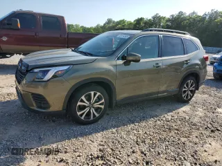 2024 Subaru Forester Limited с VIN JF2SKALC4RH468523, выставлен на аукционе Copart как лот 52414385 с пробегом 12 926 миль миль и Списание • Salvage title. История ставок и продаж доступна на DreamBid. Изображение 1.