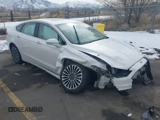 2017 Ford Fusion Titanium with VIN 3FA6P0SU4HR380502, listed as a IAAI auction lot 41601860 with 133,692 mi miles and . Bid and sale history available at DreamBid. Image 1.