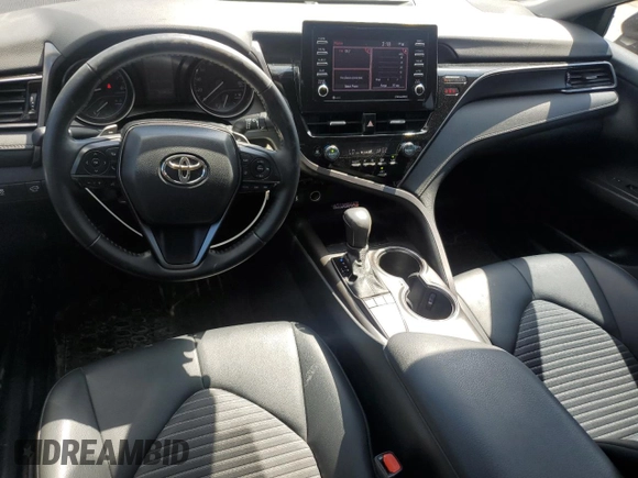 2023 Toyota Camry SE with VIN 4T1G11AK2PU741315, listed as a Copart auction lot 51587555 with 91,043 mi miles and Salvage Title. Bid and sale history available at DreamBid. Image 8.