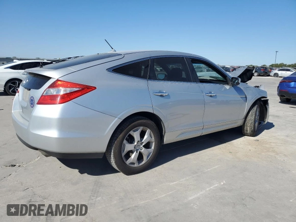 2010 Honda Accord Crosstour EX-L with VIN 5J6TF1H55AL004461, listed as a Copart auction lot 76080014 with 0 mi miles and Salvage Title. Bid and sale history available at carsss.com. Image 3.