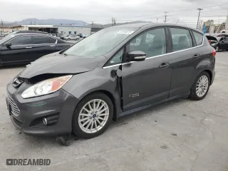 2015 Ford C-Max Energi SEL with VIN 1FADP5CUXFL121897, listed as a Copart auction lot 53493675 with 73,448 mi miles and Salvage Title. Bid and sale history available at carsss.com. Image 1.