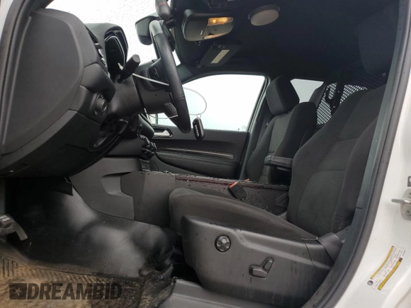 2024 Dodge Durango Special Service with VIN 1C4RDJFG0RC135075, listed as a Copart auction lot 59604385 with 21,619 mi miles and Salvage title. Bid and sale history available at DreamBid. Image 7.