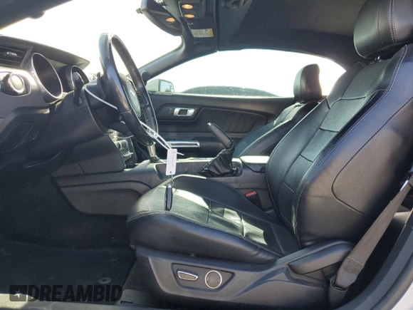 2018 Ford Mustang EcoBoost Premium with VIN 1FATP8UH8J5166333, listed as a Copart auction lot 61604405 with 91,338 mi miles and Salvage title. Bid and sale history available at DreamBid. Image 7.