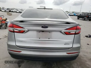 2020 Ford Fusion Hybrid SE with VIN 3FA6P0LU6LR104281, listed as a Copart auction lot 50644585 with 0 mi miles and Salvage Title. Bid and sale history available at carsss.com. Image 6.