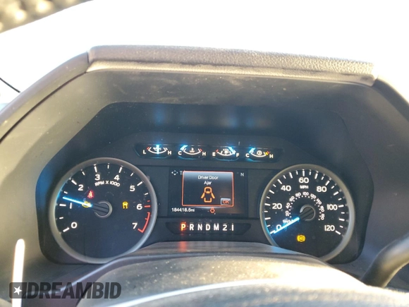 2016 Ford F-150 XL with VIN 1FTEW1CF1GKD27452, listed as a Copart auction lot 49506385 with 184,418 mi miles and Salvage Title. Bid and sale history available at carsss.com. Image 9.