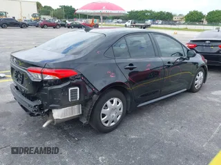 2020 Toyota Corolla L with VIN JTDDPRAE4LJ081658, listed as a IAAI auction lot 41951120 with 34,754 mi miles. Bid and sale history available at carsss.com. Image 4.
