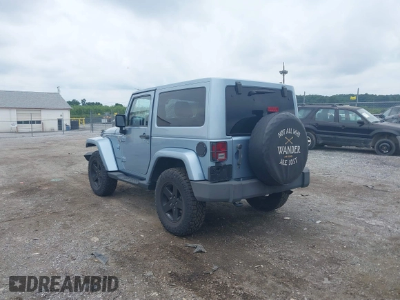 2012 Jeep Wrangler Arctic with VIN 1C4AJWBG7CL148325, listed as a IAAI auction lot 39943602 with 86,625 mi miles and . Bid and sale history available at DreamBid. Image 3.