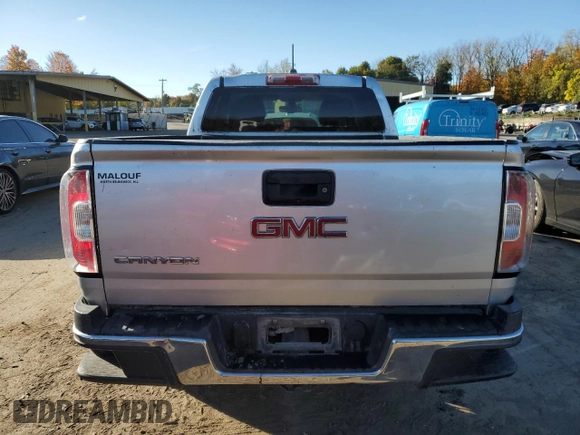 2015 GMC Canyon 2WD with VIN 1GTG5AE35F1143280, listed as a Copart auction lot 75846964 with 116,845 mi miles and Salvage Title. Bid and sale history available at DreamBid. Image 6.