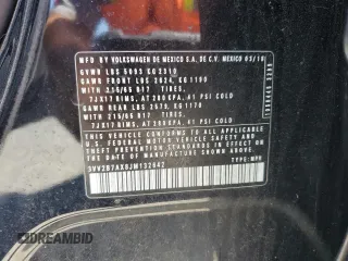 2018 Volkswagen Tiguan SEL с VIN 3VV2B7AX8JM132642, выставлен на аукционе Copart как лот 57807325 с пробегом 66 292 миль миль и Списание • Salvage title. История ставок и продаж доступна на DreamBid. Изображение 14.