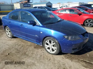 2007 Mazda 3 s Sport with VIN JM1BK323271727236, listed as a Copart auction lot 76995974 with 178,000 mi miles and Salvage Title. Bid and sale history available at carsss.com. Image 4.