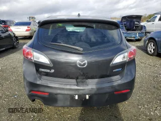 2013 Mazda 3 i Touring with VIN JM1BL1L85D1707327, listed as a Copart auction lot 84554514 with 134,704 mi miles and Salvage title. Bid and sale history available at DreamBid. Image 6.