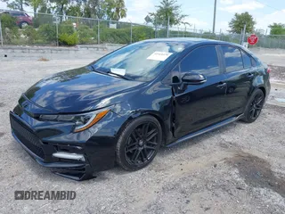 2021 Toyota Corolla SE with VIN 5YFS4MCE5MP076756, listed as a IAAI auction lot 41915379 with 109,975 mi miles. Bid and sale history available at carsss.com. Image 2.
