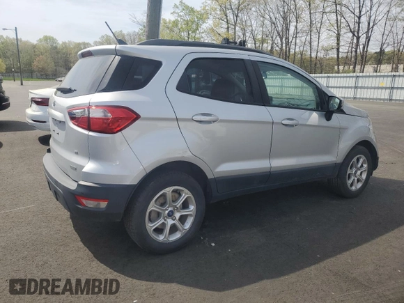 2019 Ford EcoSport SE z VIN MAJ3S2GE0KC270745, wystawiony jako Copart lot #54526575 z przebiegiem Nie podano mil oraz Nie do naprawy • Non repairable. Historia ofert i sprzedaży dostępna na DreamBid. Obrazek 3.