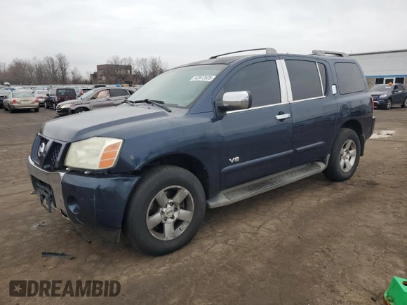 2006 Nissan Armada LE с VIN 5N1AA08B16N743099, выставлен на аукционе Copart как лот 42872525 с пробегом 203 650 миль миль и Списание • Salvage title. История ставок и продаж доступна на DreamBid. Изображение 1.
