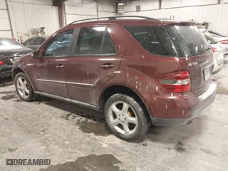 2008 Mercedes-Benz M-Class 3.5L with VIN 4JGBB86E28A364247, listed as a IAAI auction lot 41562355 with 162,706 mi miles. Bid and sale history available at carsss.com. Image 3.