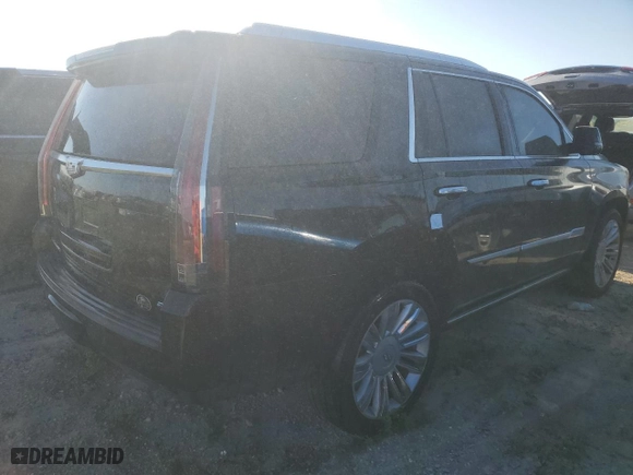 2015 Cadillac Escalade Platinum with VIN 1GYS3PKJ5FR700240, listed as a Copart auction lot 75325384 with 145,145 mi miles and Salvage Title. Bid and sale history available at carsss.com. Image 3.