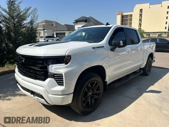 2023 Chevrolet Silverado 1500 RST with VIN 1GCUDEEL0PZ287450, listed as a Copart auction lot 49749645 with 8,103 mi miles and Clean Title. Bid and sale history available at DreamBid. Image 2.