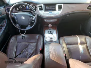 2009 Hyundai Genesis with VIN KMHGC46E09U054187, listed as a Copart auction lot 71584024 with 325,244 mi miles and Salvage Title. Bid and sale history available at carsss.com. Image 8.