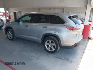 2015 Toyota Highlander Limited with VIN 5TDYKRFH4FS084294, listed as a IAAI auction lot 42588040 with 86,853 mi miles and . Bid and sale history available at DreamBid. Image 3.