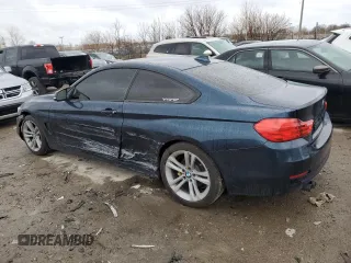 2015 BMW 4 Series 428i xDrive z VIN WBA3N5C5XFK198714, wystawiony jako Copart lot #49602865 z przebiegiem 100 664 mil mil oraz Szkoda całkowita • Salvage title. Historia ofert i sprzedaży dostępna na DreamBid. Obrazek 2.