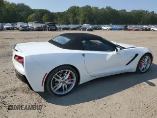 2018 Chevrolet Corvette 2LT with VIN 1G1YD3D70J5104792, listed as a Copart auction lot 75469634 with 21,216 mi miles and Salvage Title. Bid and sale history available at carsss.com. Image 3.