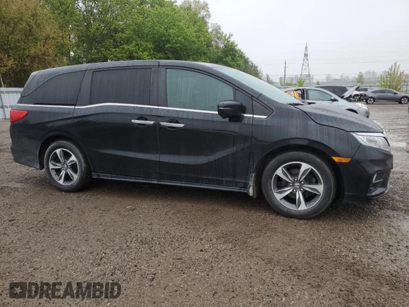 2018 Honda Odyssey z VIN 5FNRL6H40JB503183, wystawiony jako Copart lot #58013285 z przebiegiem 96 805 mil mil oraz Szkoda całkowita • Salvage title. Historia ofert i sprzedaży dostępna na DreamBid. Obrazek 4.