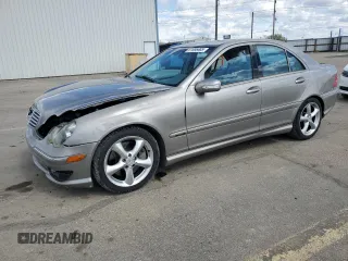 2005 Mercedes-Benz C 230 Kompressor z VIN WDBRF40J65F597194, wystawiony jako Copart lot #51686685 z przebiegiem 147 274 mil mil oraz Szkoda całkowita • Salvage title. Historia ofert i sprzedaży dostępna na DreamBid. Obrazek 1.