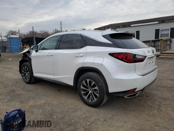 2020 Lexus RX with VIN 2T2HZMDA3LC221455, listed as a Copart auction lot 50994835 with 41,324 mi miles and Salvage Title. Bid and sale history available at carsss.com. Image 2.