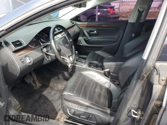 2012 Volkswagen CC VR6 Executive 4Motion with VIN WVWGU7AN9CE546776, listed as a Copart auction lot 64775634 with 182,485 mi miles and Salvage Title. Bid and sale history available at carsss.com. Image 7.