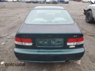 1999 Honda Civic EX with VIN 1HGEJ8242XL078968, listed as a Copart auction lot 72958544 with 269,009 mi miles and Salvage Title. Bid and sale history available at carsss.com. Image 6.