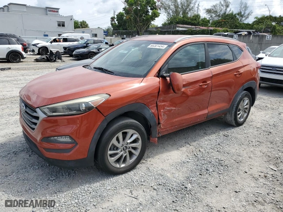 2018 Hyundai Tucson SEL with VIN KM8J33A4XJU611691, listed as a Copart auction lot 66301454 with 45,920 mi miles and Non Repairable. Bid and sale history available at carsss.com. Image 1.