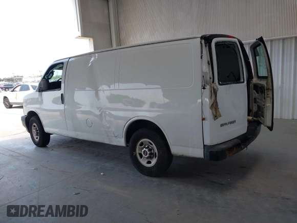2017 GMC Savana Cargo z VIN 1GTW7AFF4H1149962, wystawiony jako IAAI lot #42215915 z przebiegiem 105 181 mil mil oraz . Historia ofert i sprzedaży dostępna na DreamBid. Obrazek 14.