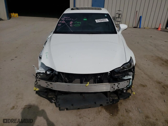 2020 Lexus IS with VIN JTHGA1D29L5102934, listed as a Copart auction lot 37894953 with 28,687 mi miles. Bid and sale history available at carsss.com. Image 5.