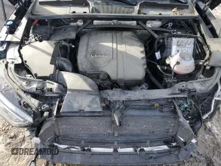 2022 Audi Q5 S line Premium Plus with VIN WA1EAAFY0N2029929, listed as a Copart auction lot 43619955 with 0 mi miles and Salvage Title. Bid and sale history available at carsss.com. Image 11.