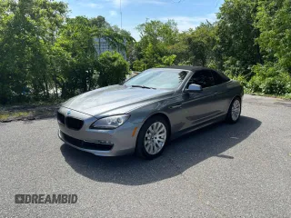 2012 BMW 6 Series 650i z VIN WBALZ3C55CDL70608, wystawiony jako Copart lot #59791605 z przebiegiem 97 077 mil mil oraz Czysty tytuł • Clean title. Historia ofert i sprzedaży dostępna na DreamBid. Obrazek 2.
